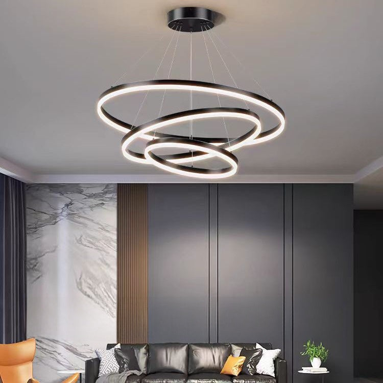 Smart minimalist living room pendant light