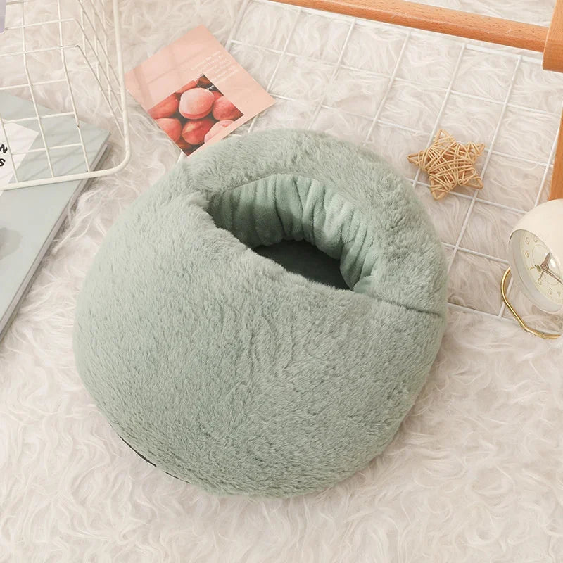 USB Electric Foot Warmer – Heated Fleece Foot Heating Pad for Home & Bed, Soft Cozy Winter Feet Warmer