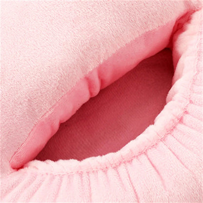 USB Electric Foot Warmer – Heated Fleece Foot Heating Pad for Home & Bed, Soft Cozy Winter Feet Warmer